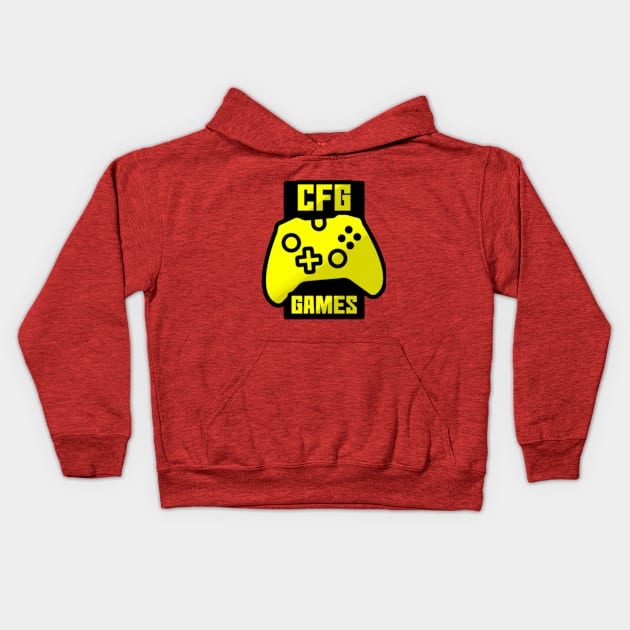 New CFG Games Logo Kids Hoodie by TheCFG